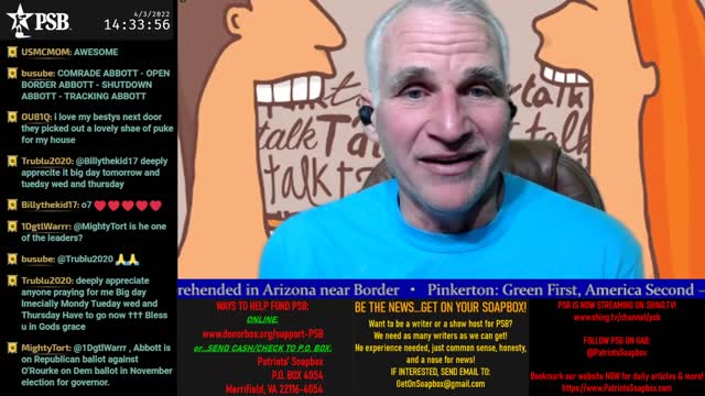2022-04-03 14:00 EDT - Your Voice, Your Call: with Chris Moore