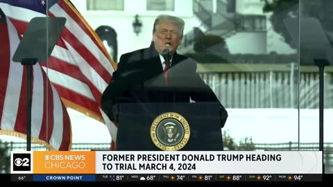 Former President Donald Trump heading to trial in March 2024