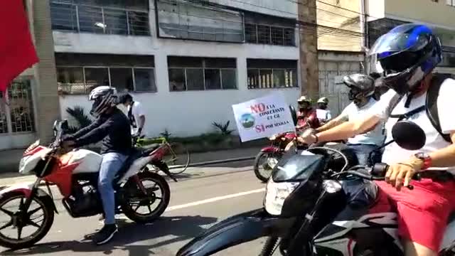 Caravana por Santurbán en Bucaramanga