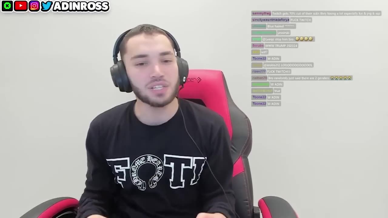 Adin Ross RESPONDS To Getting BANNED From Twitch