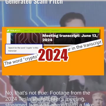 Fact Check: Musk, Trump Have NOT Teamed Up On Crypto Scheme -- AI-Generated Scam Pitch