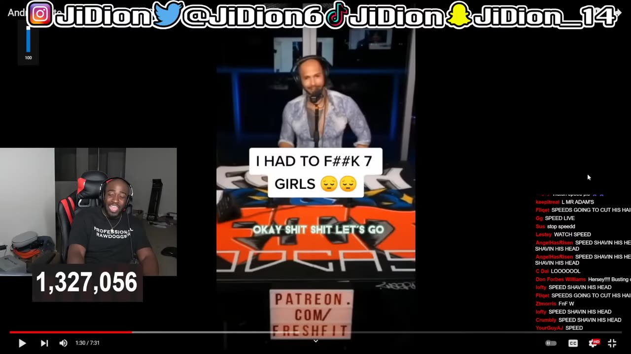 JiDion Reacts To Andrew Tate Being The Ultimate Alpha Male!