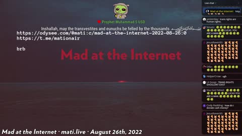 Mad at the Internet (August 26th, 2022)