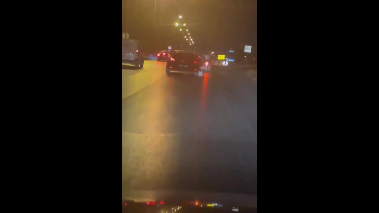 Thug Tried To Smash And Grab This Car, Got Dragged Across The Highway At High Speed