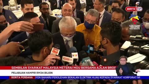 29 OGOS 2022 – BERITA PERDANA – SEMBILAN SYARIKAT MALAYSIA METERAI MOU BERSAMA AJLAN BROS