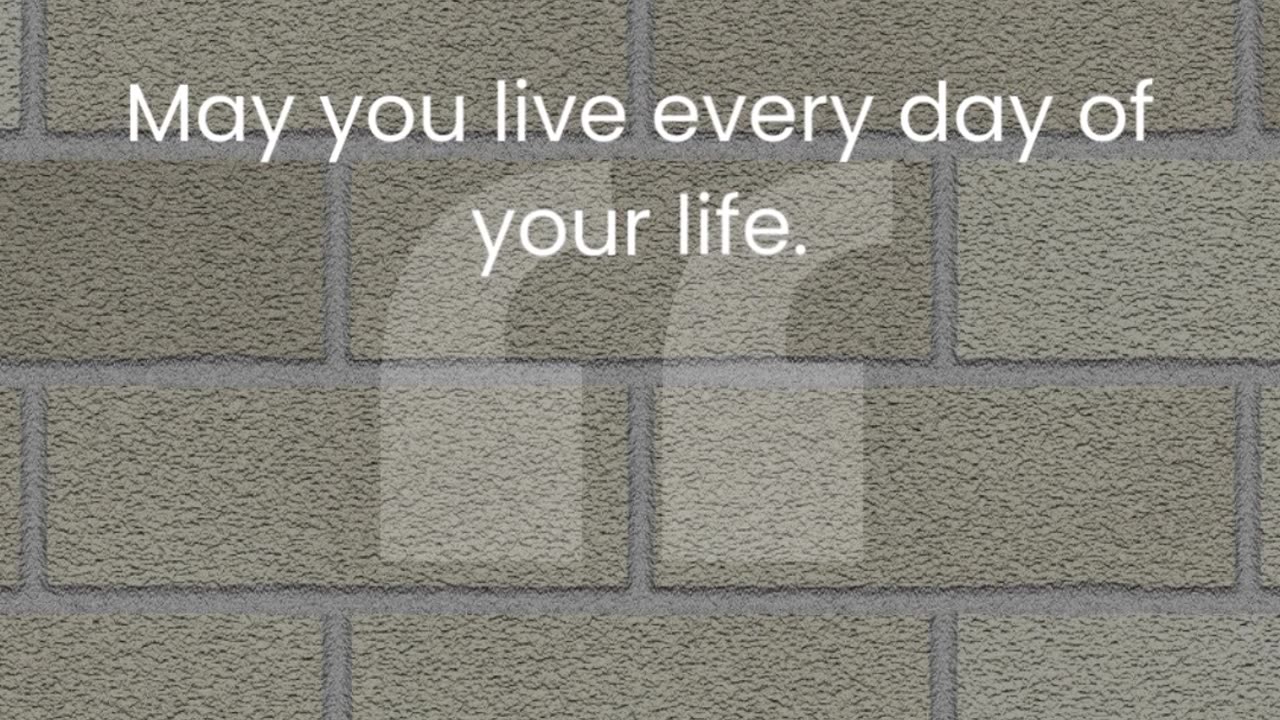 Discover the significance of living each day to the fullest and embracing the richness of life.