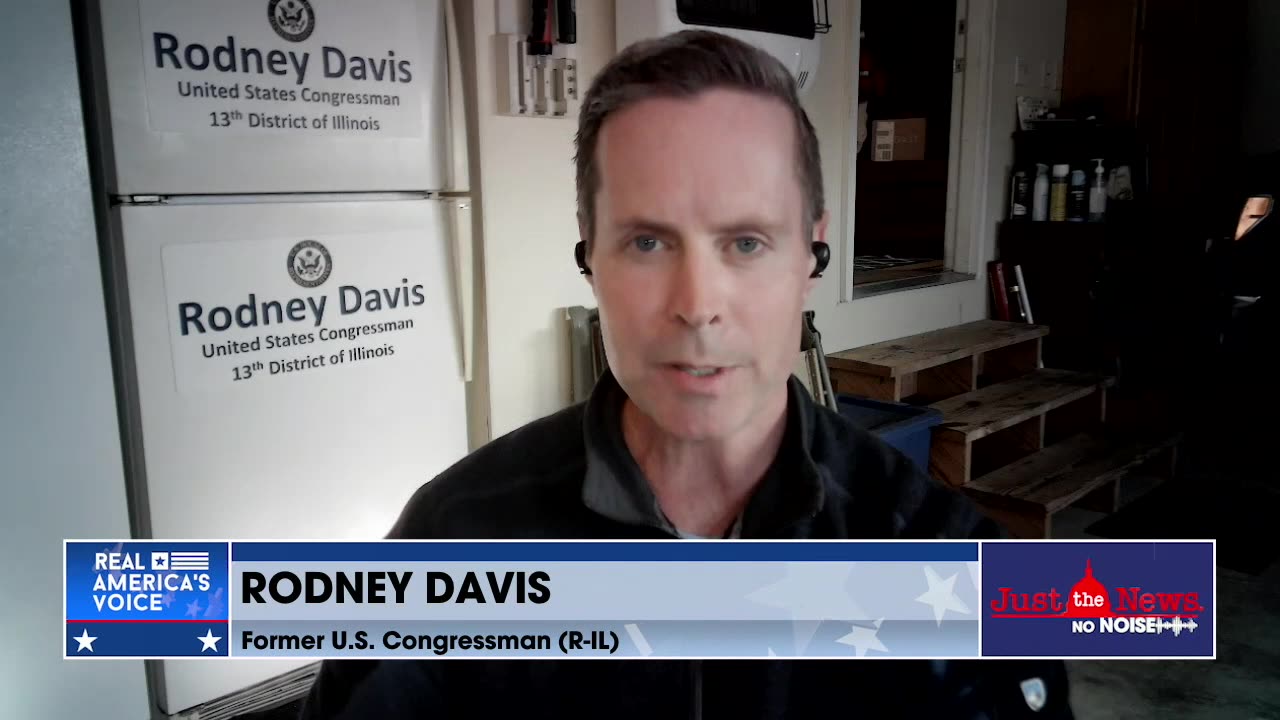 Rodney Davis says Democrats are hypocritical concerning January 6 footage