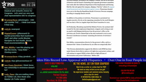 2022-04-14 07:00 EDT - Patriots Soapbox AM: with LadyRWB , MykelJaye & DD