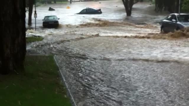 Light Summer's Rain Escalates Quickly