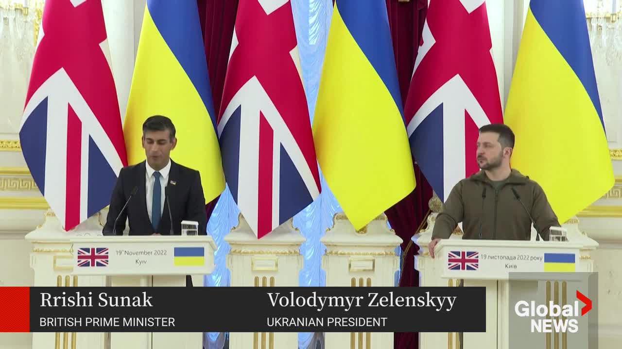 British PM Sunak makes surprise visit to Kyiv, announces new funding for Ukraine