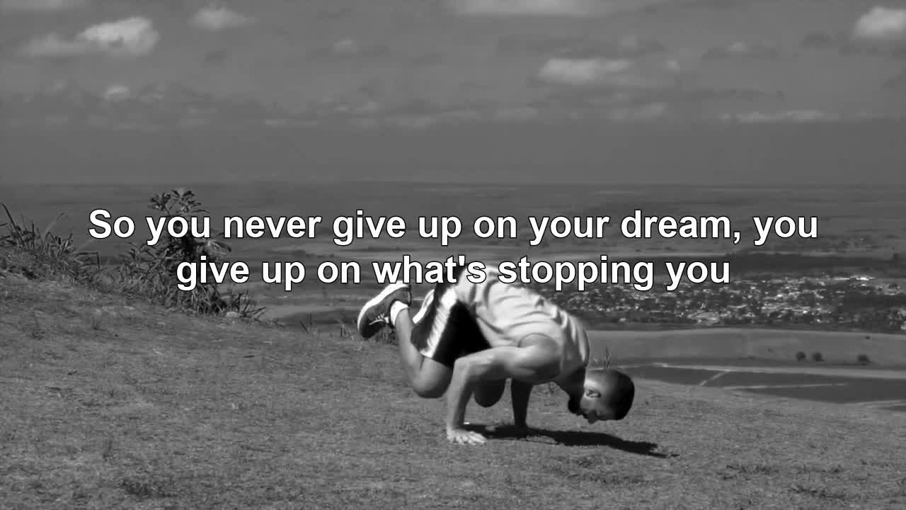 Never Give Up Motivational Speech