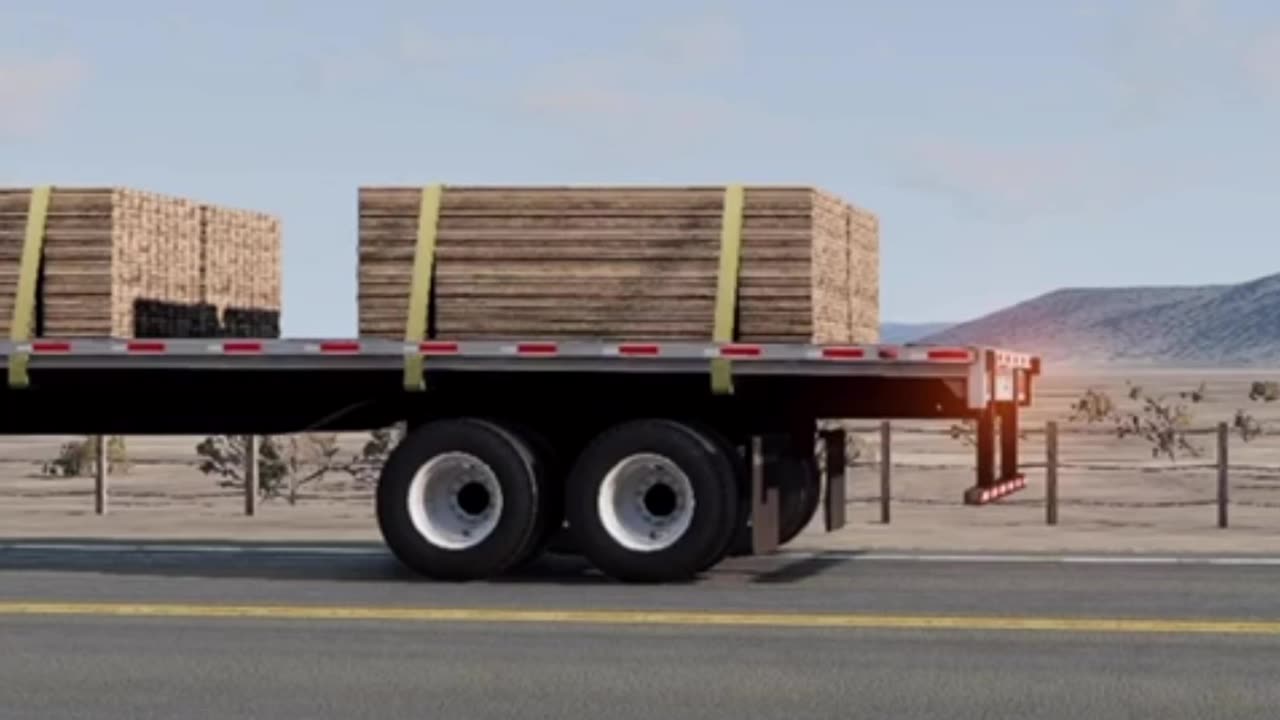 High-Speed Impact Revealed: Car vs. Trailer Collision Dynamics