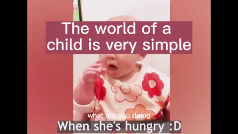 The world of a child is veryasimple