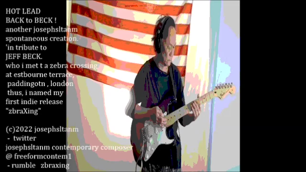 MOLTEN MAGMA. HOT LEAD COLD STEEL like the man JEFF BECK . MEMORY TRIBUTE.