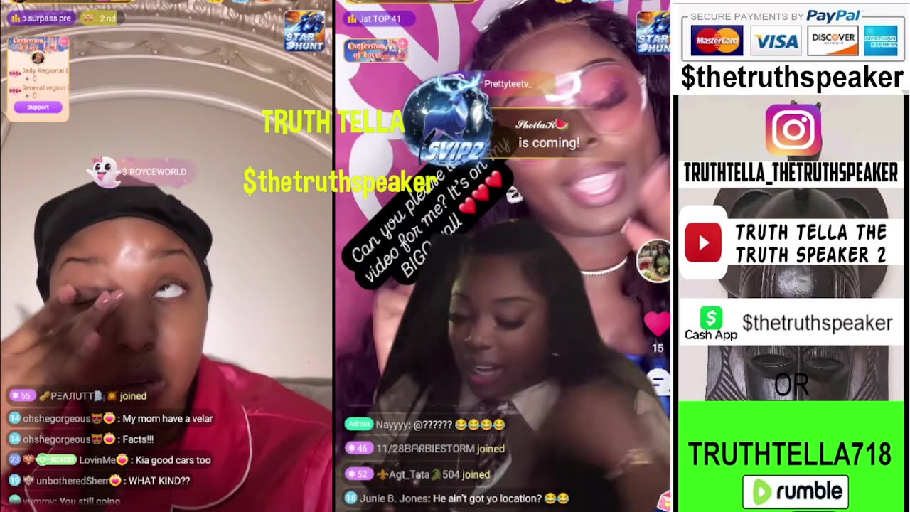 PRETTY TEETEE VS. FAMOUS ROYCE SPLITSCREEN PT. 2 ROYCE FED UP & TEETEE FEELINGS HURT