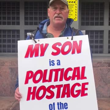 Parents Of J6 Prisoner Protest As Son's Been Incarcerated For 3 Years Without Trial