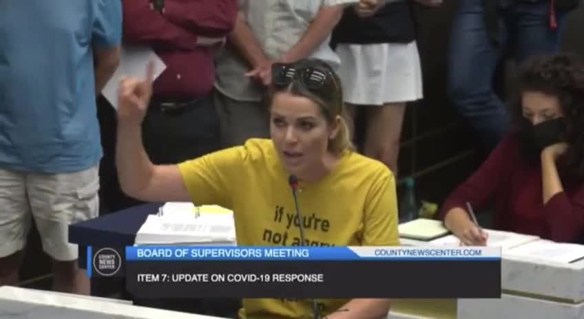 Your city is not a hospital - We do not consent and will not comply - Great Speech from San Diego
