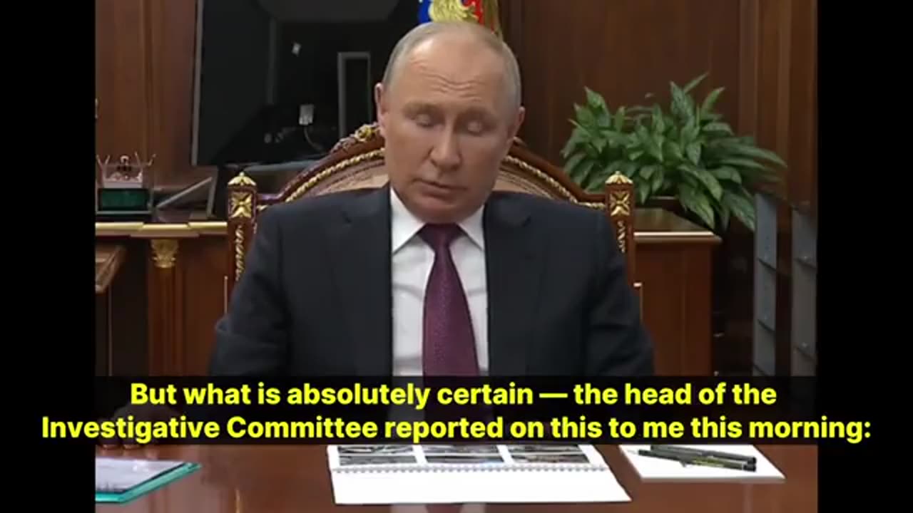 Citizen Free Press - Putin releases first statement on Prigozhin: