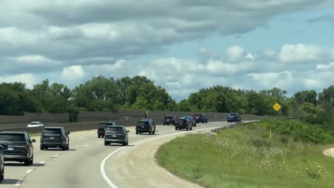 President Trump en route to speak in Howell, MI 🇺🇸