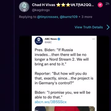 DJT; Wow, what a statement. World War III anyone?