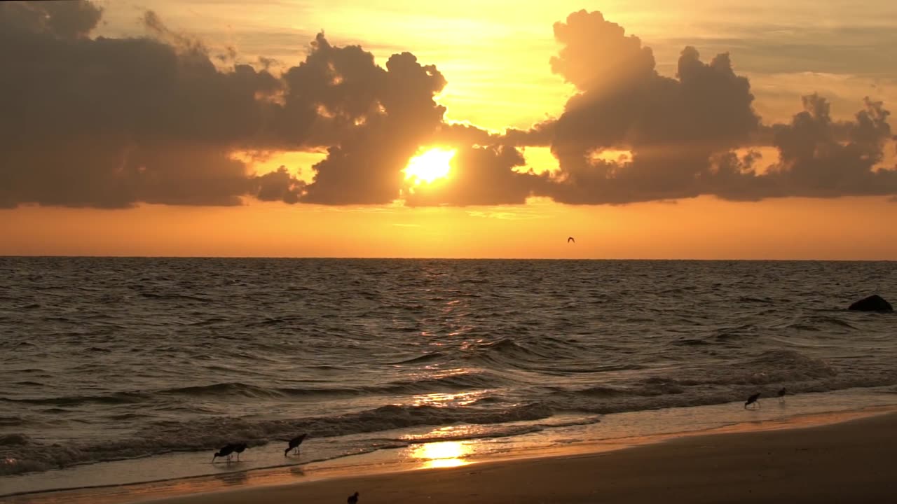 Sunset From the Town of Redington Shores