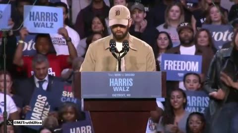 Eminem introduces Obama - Hiding from Diddy Parties