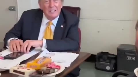 Hey guys. I’m here with your favorite president. We’re cranking out a couple