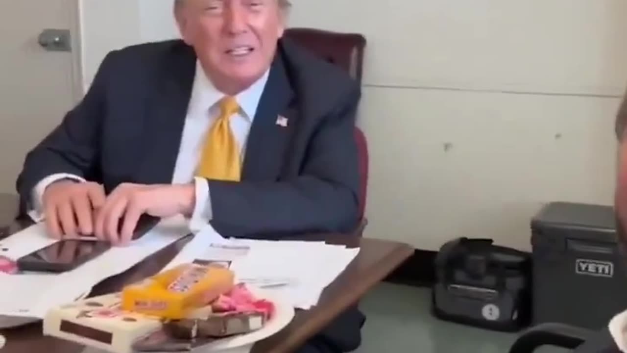 Hey guys. I’m here with your favorite president. We’re cranking out a couple