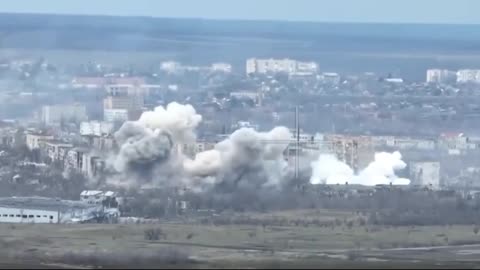 RAF TOS-1A at work in the Bakhmut area