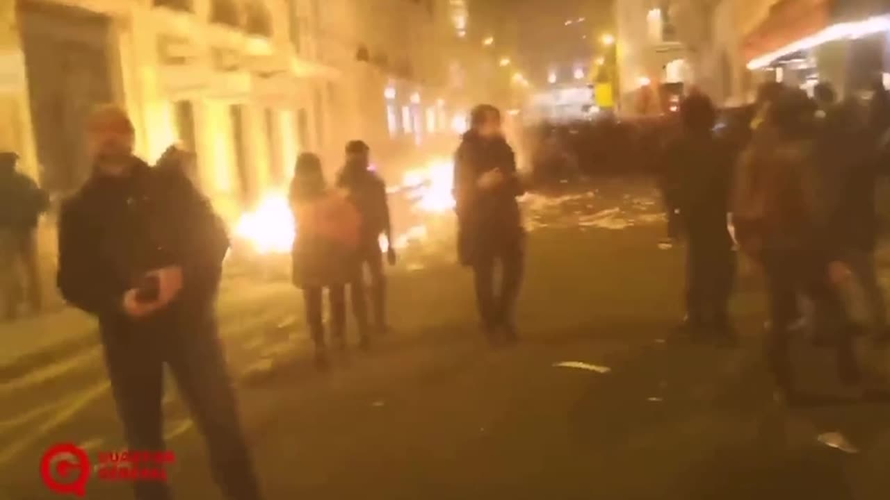 Meanwhile in Paris tonight