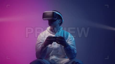 Esport Player In Virtual Reality