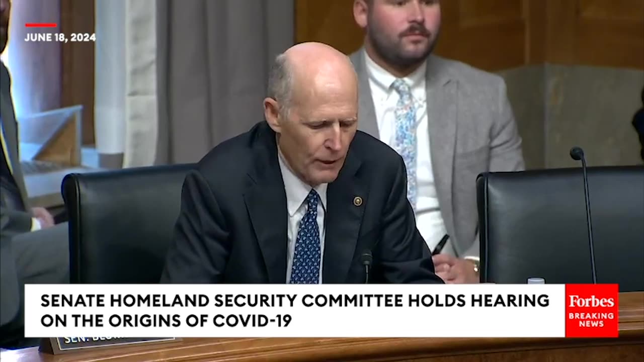 'Has EcoHealth Been Held Accountable-'- Rick Scott Questions Witnesses At COVID-19 Origins Hearing