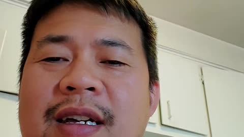 Attending online French class.