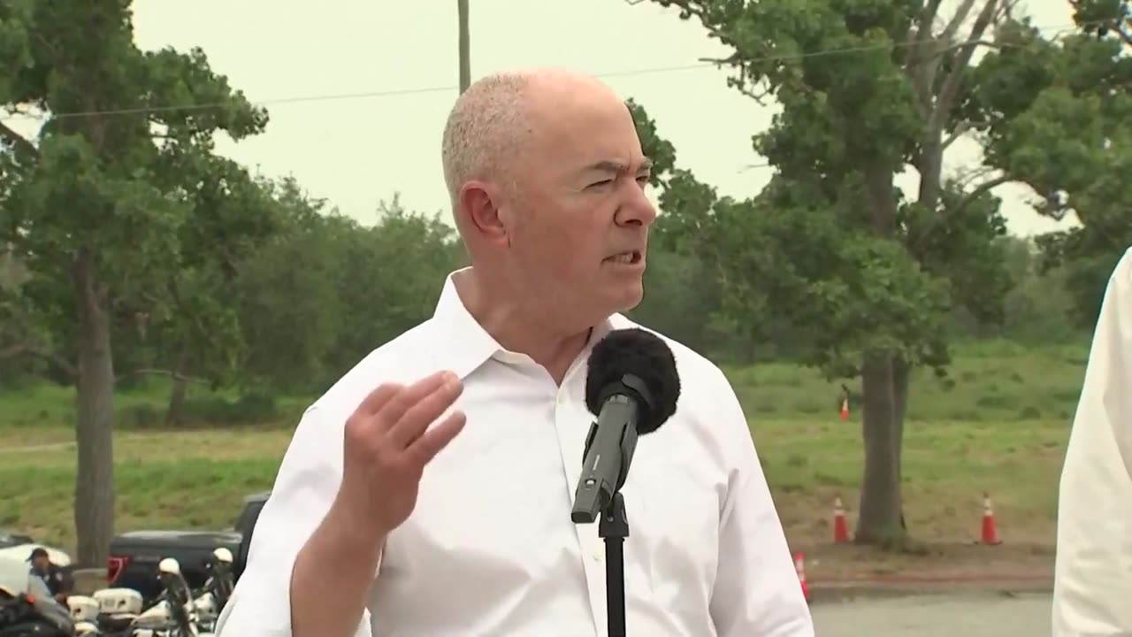 DHS Sec. Alejandro Mayorkas Claims Border "Has Not Been Open" Despite Historic Illegal Immigration