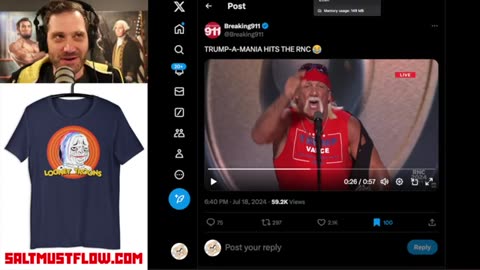 Hulk Hogan Brings Down The House For Trump at RNC