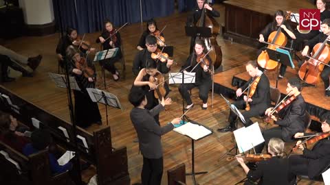 NYCP- Mozart - Sinfonia Concertante in E-flat major- K. 364 -Miriam Fried- Hsin-Yun Huang-