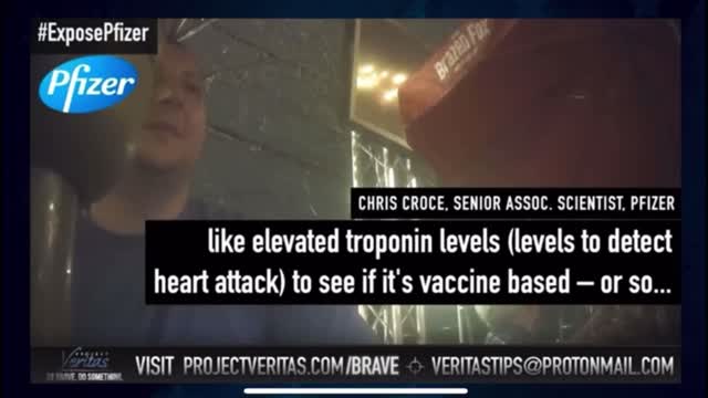 Project Veritas - Pfizer Scientist Admits They Knew About Links to Myocarditis