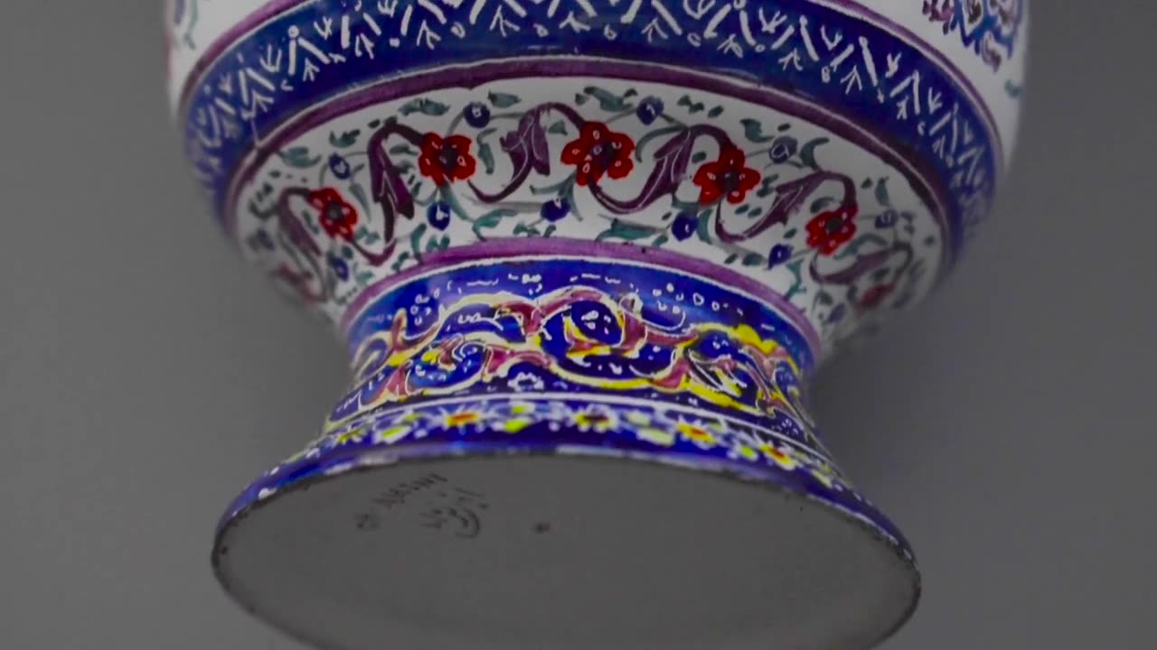 Persian Enamel Decorative