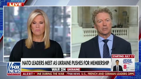 Rand Paul Sounds Off On Zelensky Wanting To Join NATO