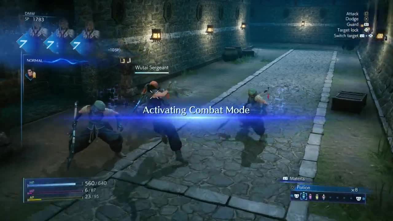 Assault on Fort Tamblin, Wutai _ FFVII_ Crisis Core Reunion