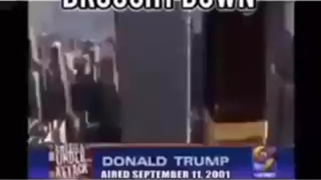 9/11 Trump speaking about structure, planes and bombs