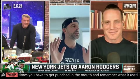 Aaron Rodgers with a PSA