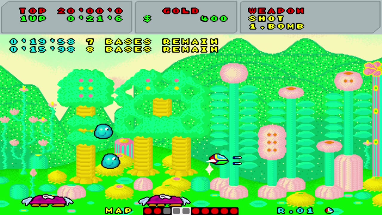 Fantasy Zone #retrogaming #arcadegame #nedeulers #fantasyzone