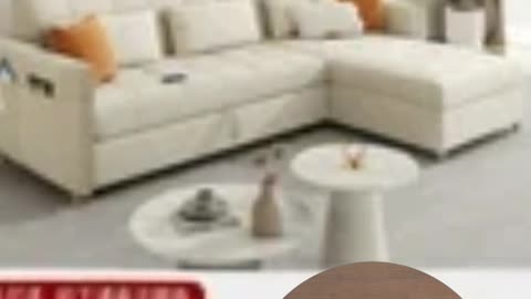 Elastic Living Room Sofa Bedsdecoration Aesthetic Folding Sofa Bed