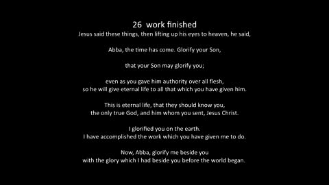 Studies in John's gospel 1st of 5