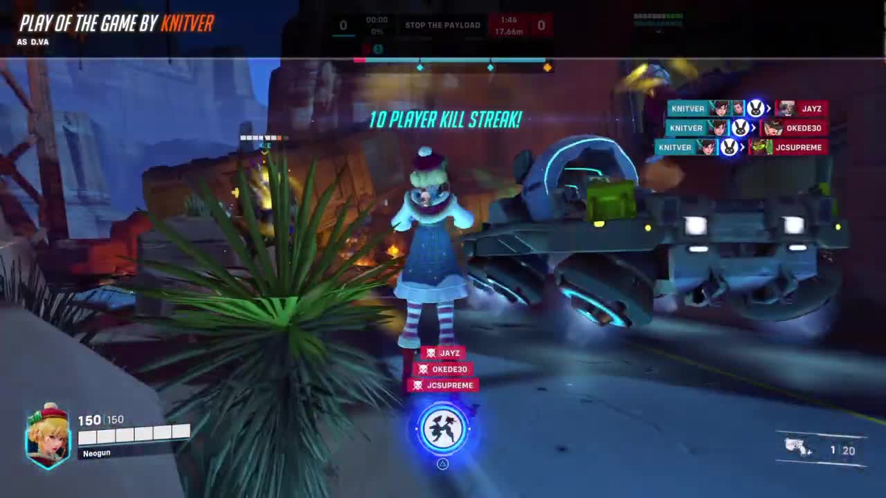Overwatch 2 - My D.Va Twenty-Third POTG In Competitive Play (1)