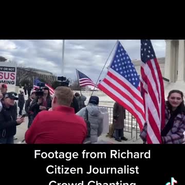 The Faithful Patriots at SCOTUS Hoping for 22-380 to be Won!