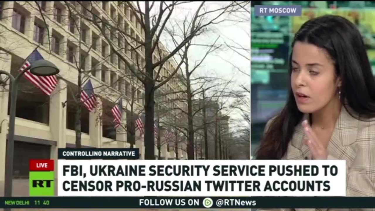 FBi asked Twitter to censor pro Russian accounts on Twitter.