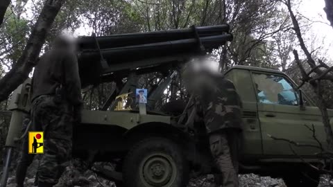 Hezbollah resistance forces targeting the 'Shraga' base of the Israeli army