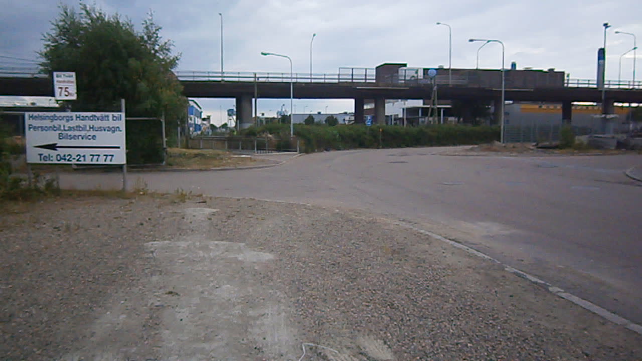 På väg hem via Östra Sandgatan, Helsingborg 16 Juli 2013